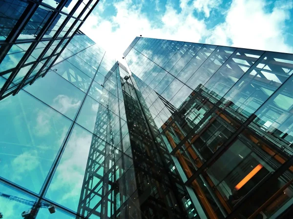Corporate office tower in Indonesia for company dissolution and legal exit strategy services.